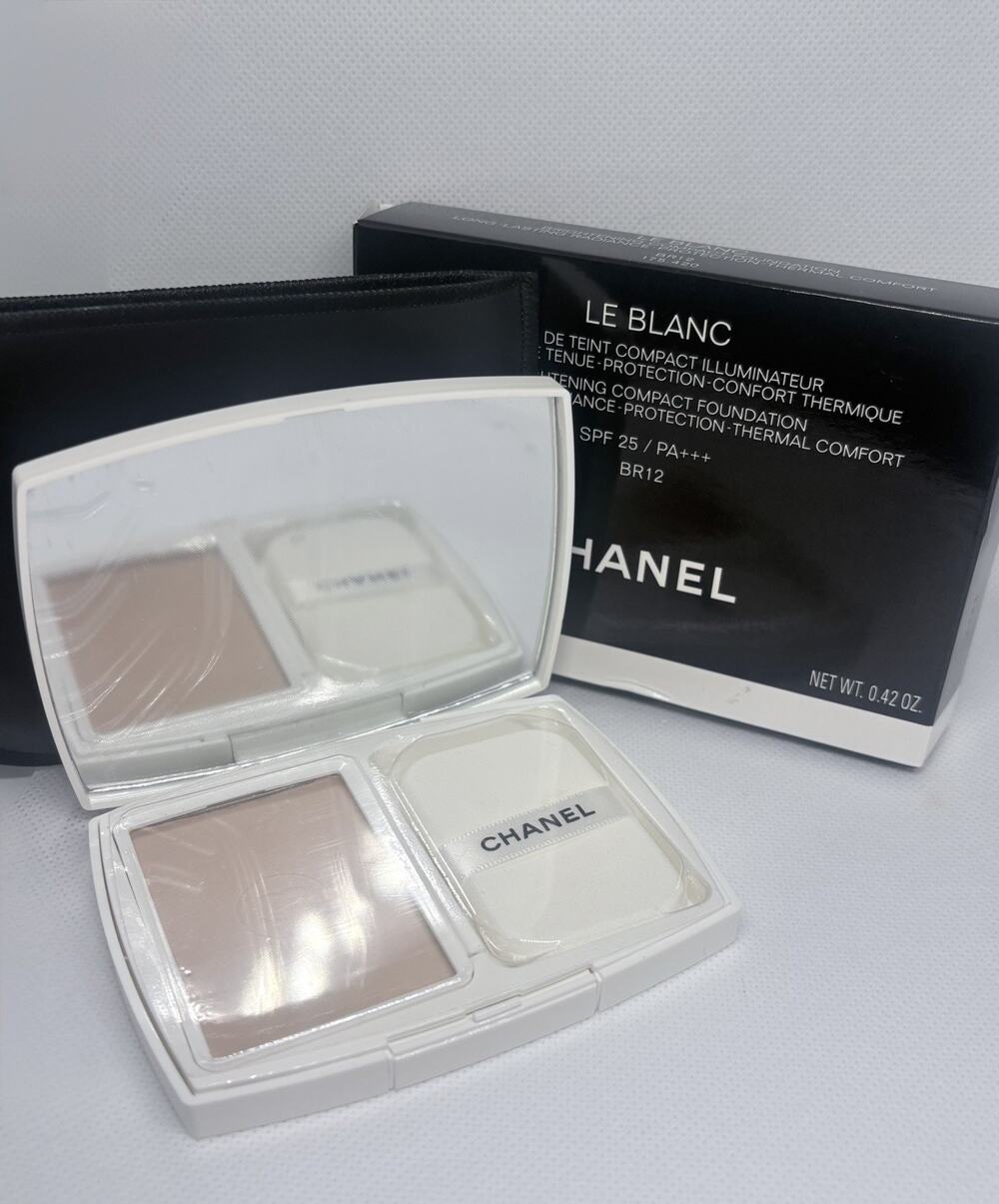 Chanel Le Blanc Brightening Compact Foundation B12 New discontinued Hard to Find